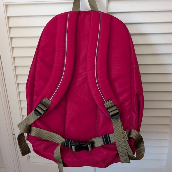 L.L. Bean Red Multi Compartment Backpack - Picture 8 of 10
